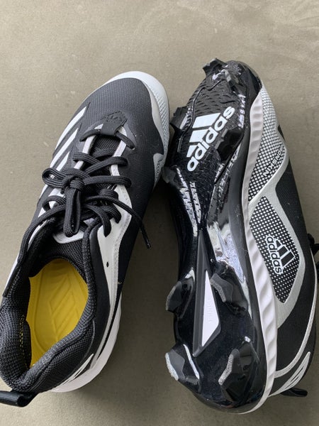 Black Adult Molded Cleats Adidas