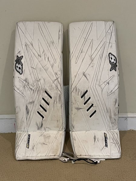 White Brian’s Optik 2 Goalie Pads 33’+1 Pro Model