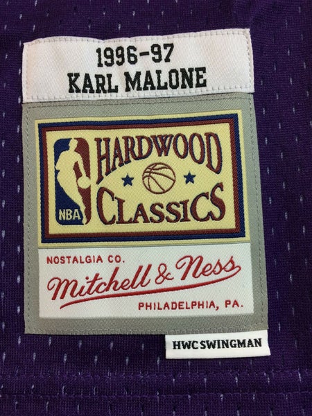 Karl Malone Utah Jazz Mitchell & Ness Hardwood Classics