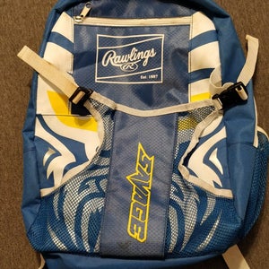 Used Blue Rawlings Backpack