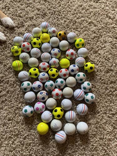 New Callaway 60 Pack (5 Dozen) Chrome Soft Balls