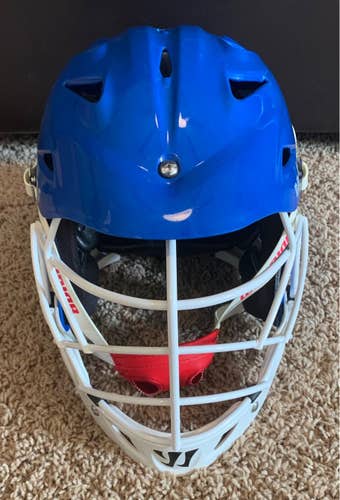 Blue Adult Player's Warrior Evo Helmet