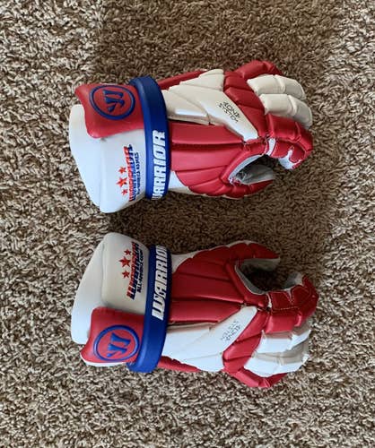 Medium Warrior All American Lacrosse Gloves