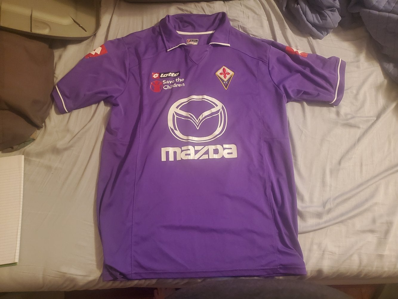 Ombré Soccer Jersey (Purple, Orange)