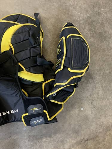 Used Medium CCM Premier R1.9 Goalie Chest Protector