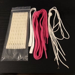 White Hard Mesh Kit W Pink Shooters