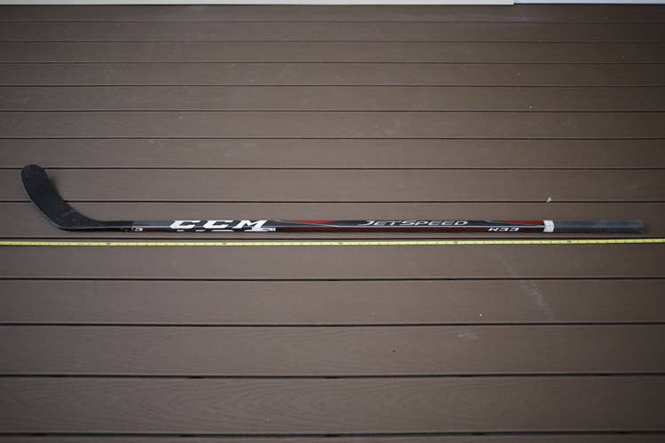 Used Senior CCM Right Handed JetSpeed FT2 Hockey Stick Toe Pattern Pro Stock (P28)