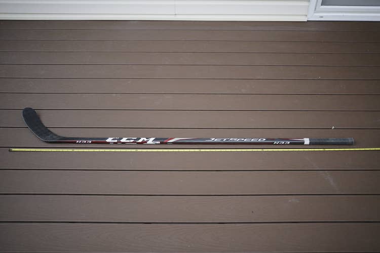 Used Senior CCM Right Handed JetSpeed Hockey Stick Toe Pattern Pro Stock (P28)