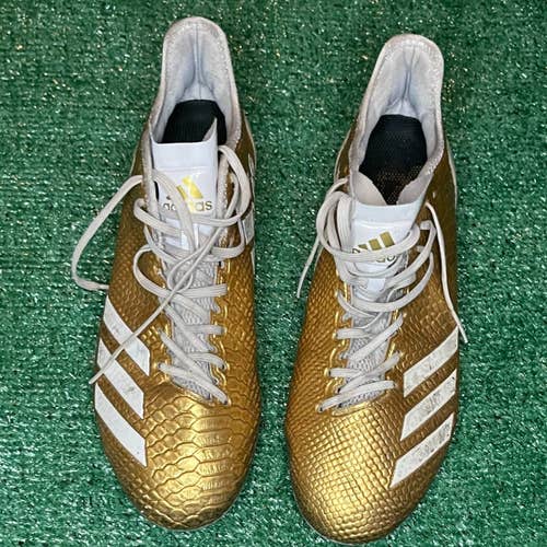 Gold Adidas Cleats