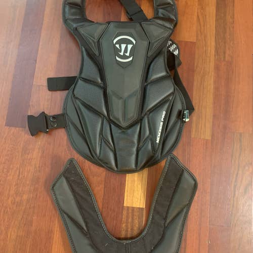 Black Used Large Warrior Nemesis Pro Chest Protector