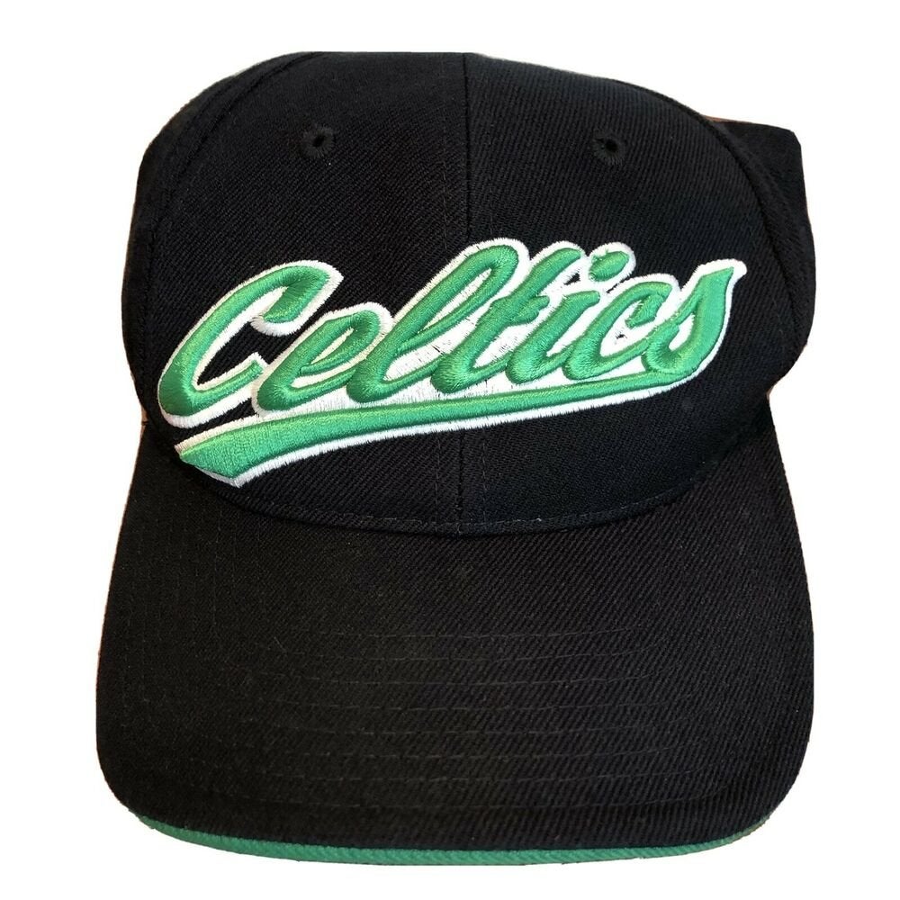 Boston Celtics Hat Baseball Cap Black 
