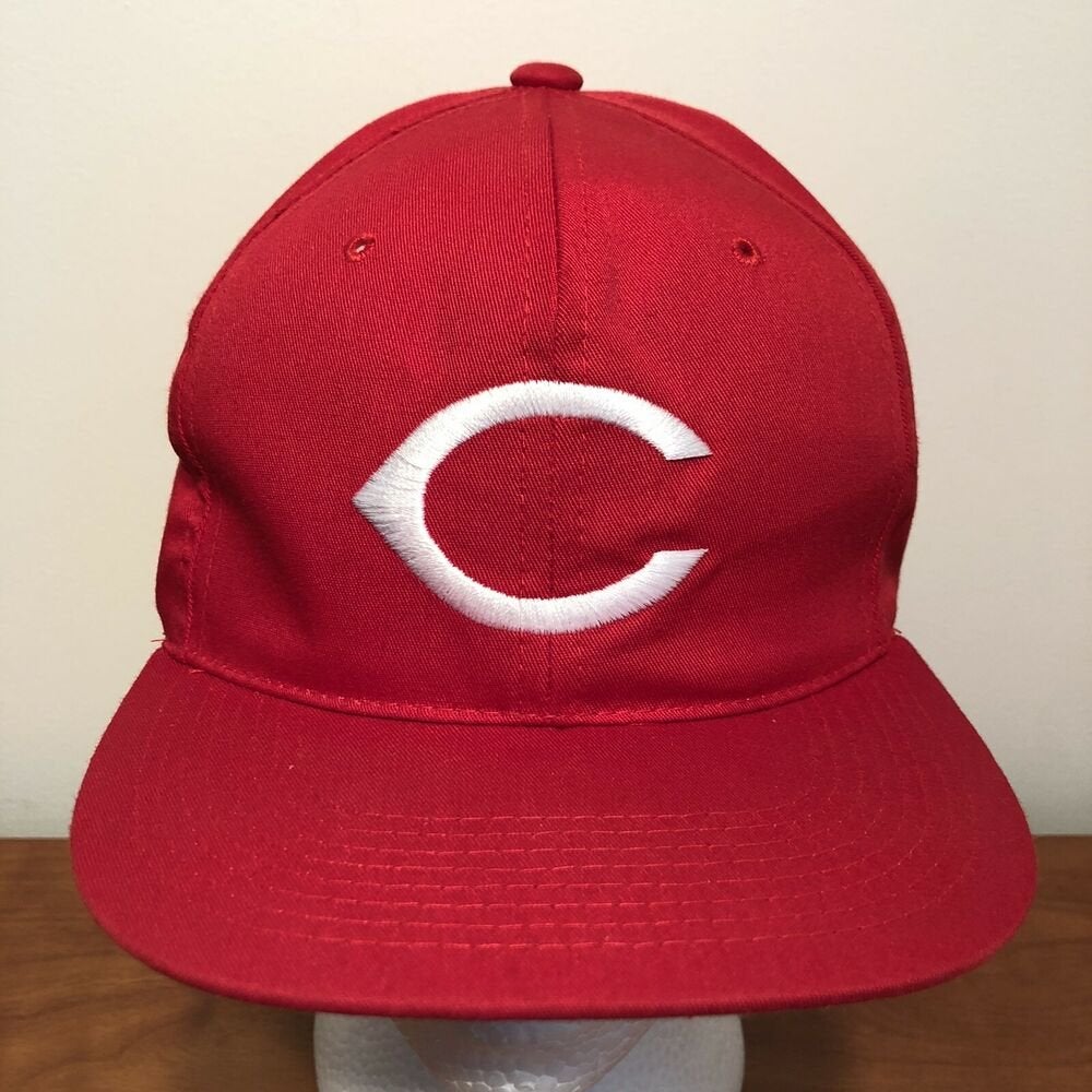 Cincinnati Reds Baseball Hat Snapback Cap Red YOUTH Boys MLB Vintage 90s  USA