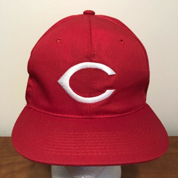 MLB, Accessories, Vintage Cincinnati Reds Plain Logo Snapback Hat