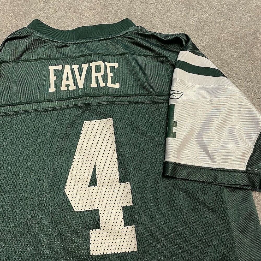 Brett Favre New York Jets Jersey NFL Football Child Boys (Youth XL