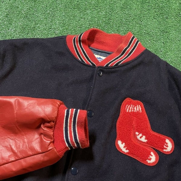 red sox jacket vintage