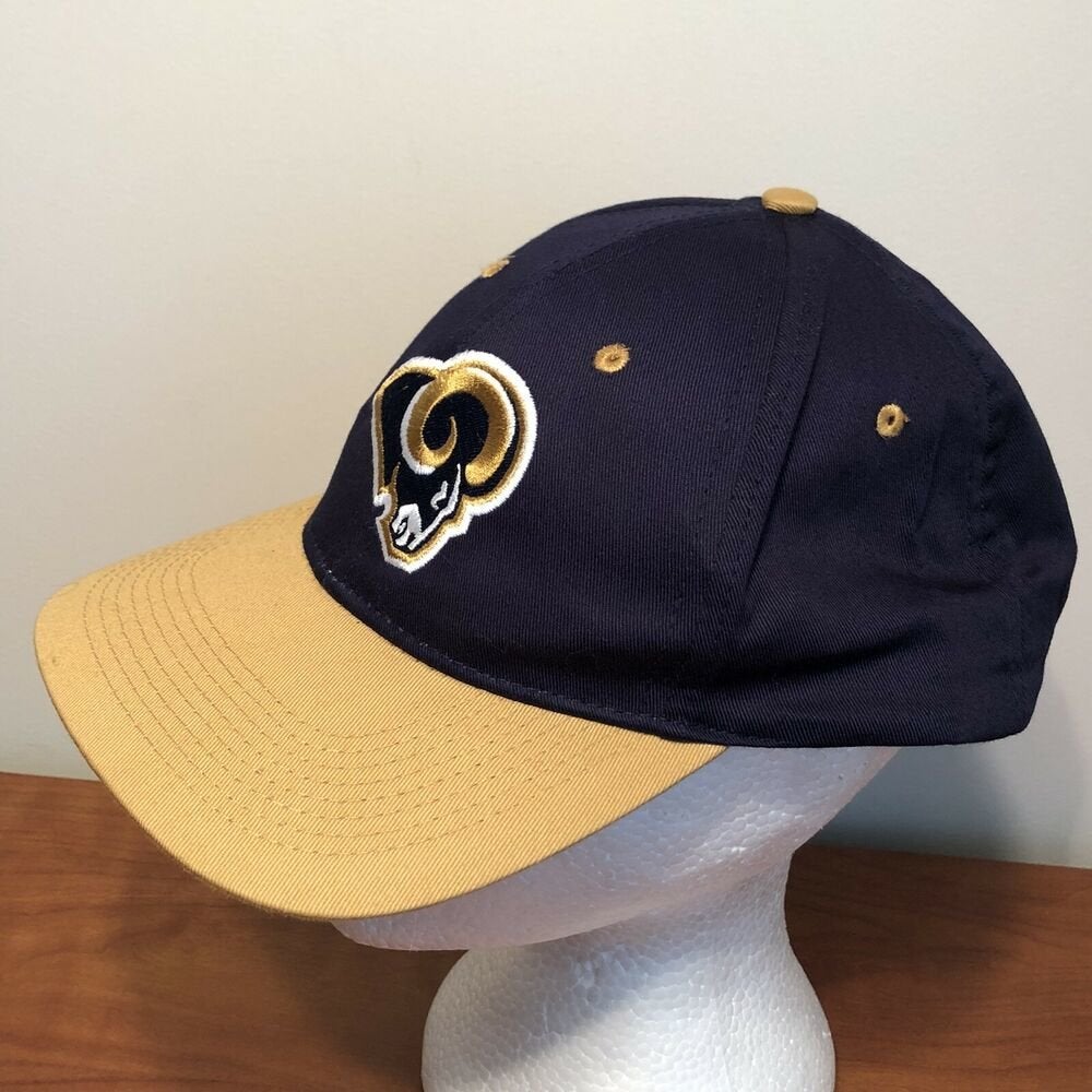 St Louis Rams Hat Baseball Cap Blue 