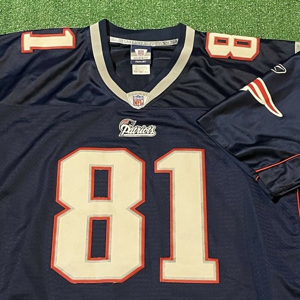 Vintage Used New England Patriots Randy Moss Reebok Jersey