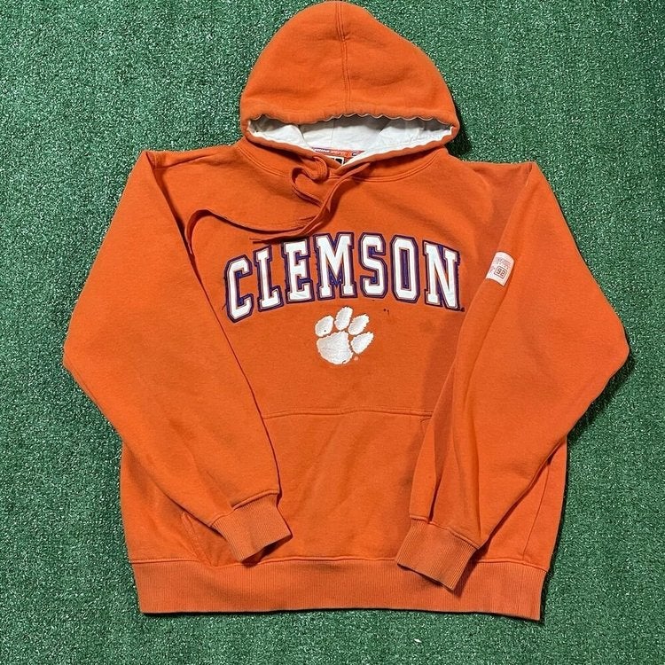 orange clemson sweatshirt