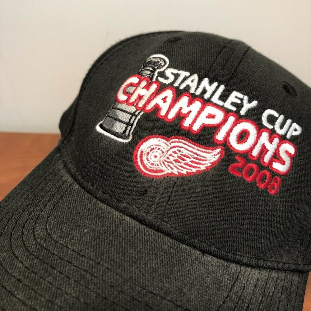 Detroit Red Wings NHL 2008 Stanley Cup Champions New Era Hat Cap