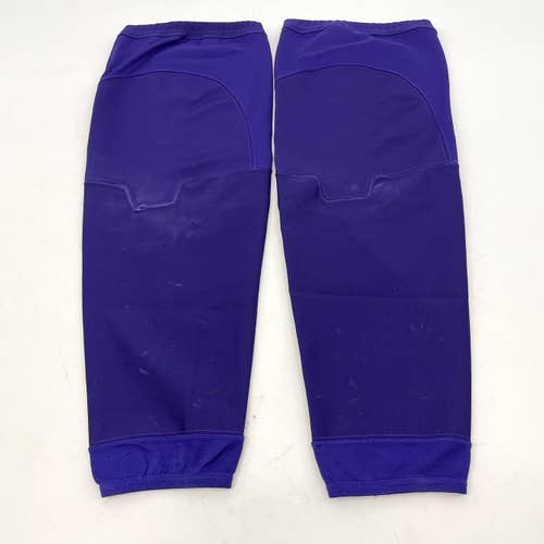x15 - Used | Solid Purple Hockey Socks - custom order