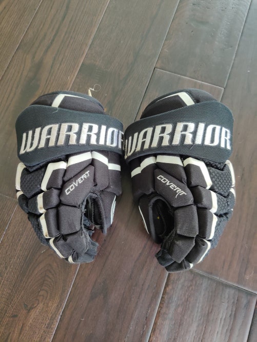 Black Used Junior Warrior Covert QRL3 Gloves 11"