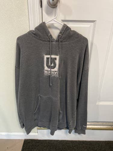 Gray Used Xl Burton Sweatshirt