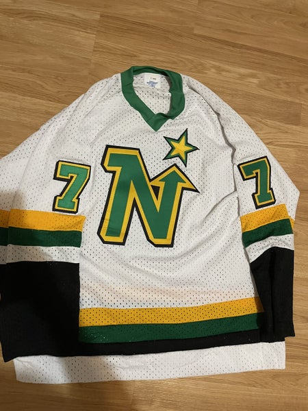 Vintage Minnesota North Stars CCM Jersey Mens Large Black Dallas NHL Hockey