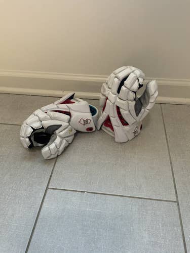 Rutgers Team Issued Maverik Rome Lacrosse Gloves 13"