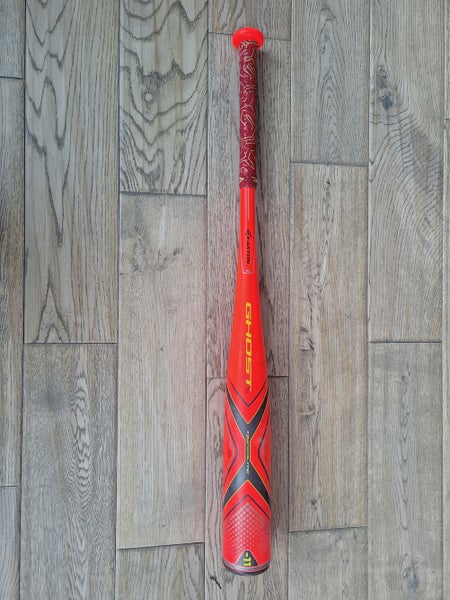 Used Kid Pitch (9YO-13YO) 2019 Easton Alloy Ghost X Hyperlite Bat (-11) 18 oz 29"