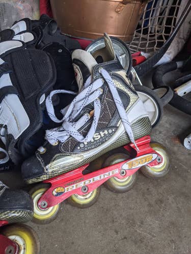 Tour Fishbone Carbon 982 Inline Skates Size 8