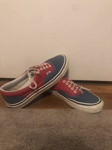 Vans Red and Navy Anaheim Factory Era 95 DX Sneakers