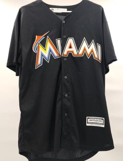 MIAMI MARLINS JOSE FERNANDEZ MAJESTIC COOL BASE MLB BASEBALL JERSEY SIZE ADULT XL