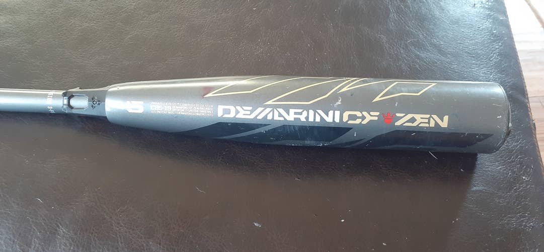 Used USSSA Certified 2019 DeMarini Composite CF Zen Bat (-5) 26 oz 31"