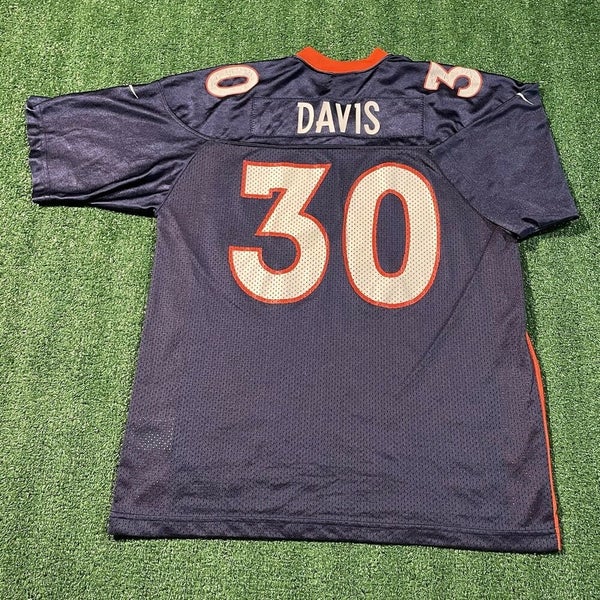 Nike Terrell Davis Denver Broncos Game White Jersey - Youth