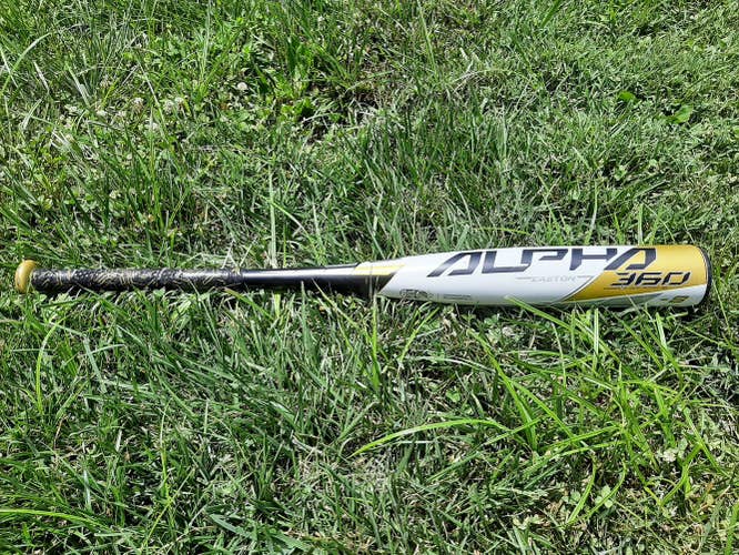Used Kid Pitch (9YO-13YO) USSSA Certified 2020 Easton Alloy Alpha 360 Bat (-8) 22 oz 30"