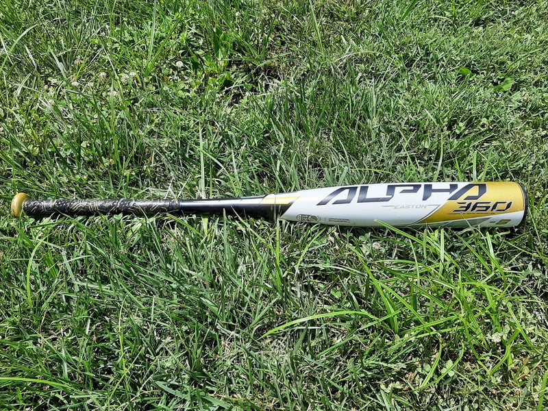 Used Kid Pitch (9YO-13YO) USSSA Certified 2020 Easton Alloy Alpha 360 Bat (-8) 22 oz 30"