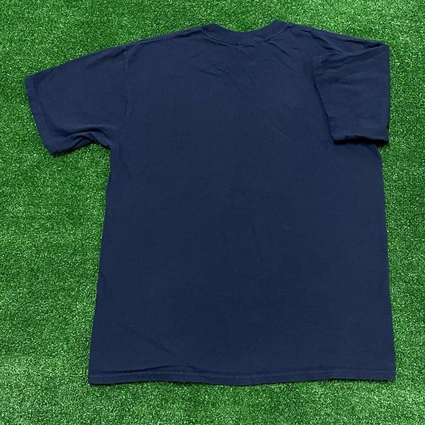 Boston Red Sox T Shirt Mens Medium Nike Navy Blue Short Sleeve Cotton Tee  MLB