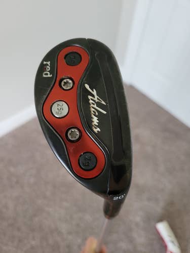 Used Men's Adams Red RH Hybrid Stiff Flex 4H