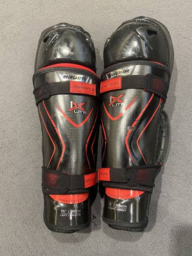 Bauer Vapor 1X Lite Shin Pads 15”