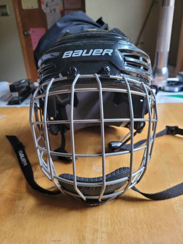 Black Used Small Bauer IMS 5.0 Helmet