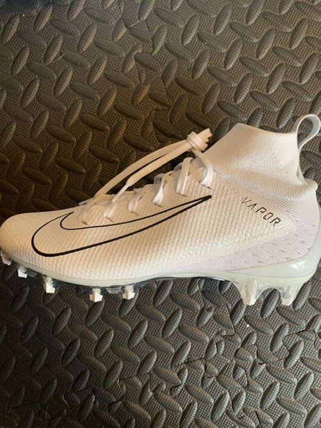White Men's Size 9.5 (Women's 10.5) Nike Vapor untouchable pro 3 Cleats