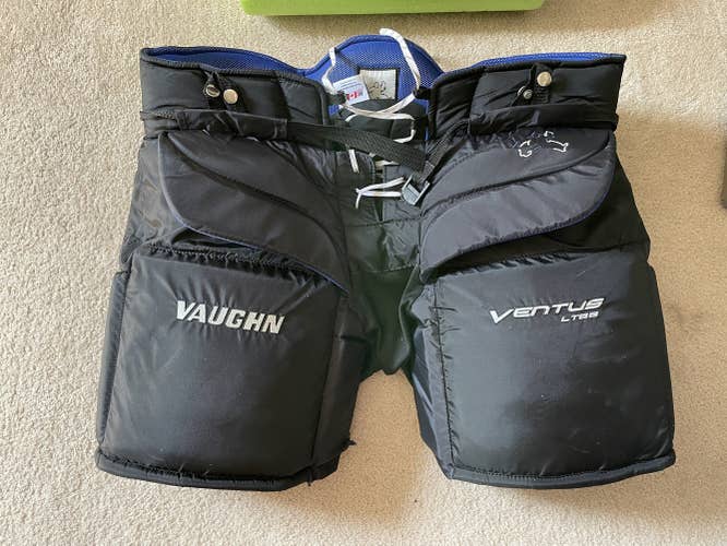 Black Senior Used XL Vaughn Ventus lt88 Hockey Goalie Pants