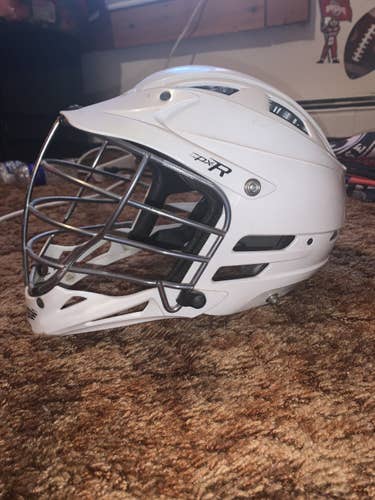 White  Player's Cascade CPX-R Helmet