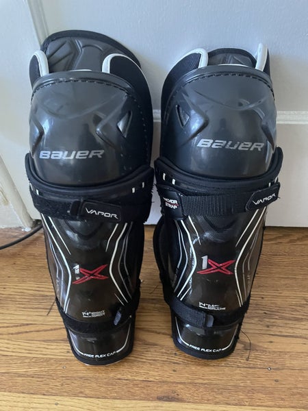 Used Bauer Vapor 1X Shin Pads