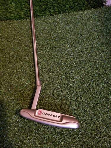 Used Men's Odyssey Right Handed Blade White Hot #1 Putter 34.5"