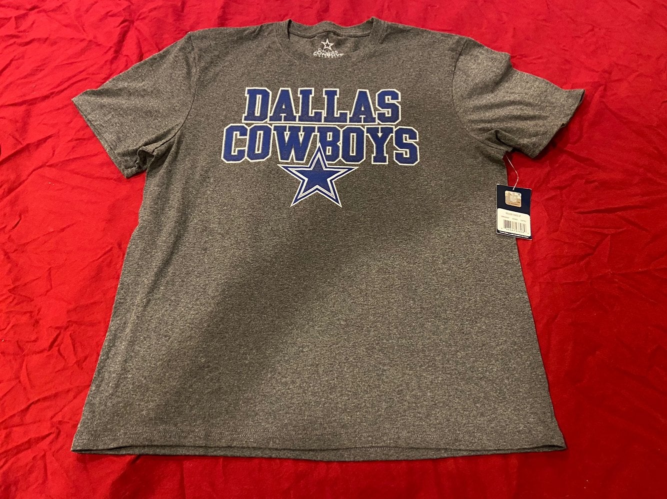 NFL DALLAS COWBOYS YOUTH GRAY ROWDY SIDE T SHIRT XL XLG XLARGE(20)NEW NWT -  C&S Sports and Hobby