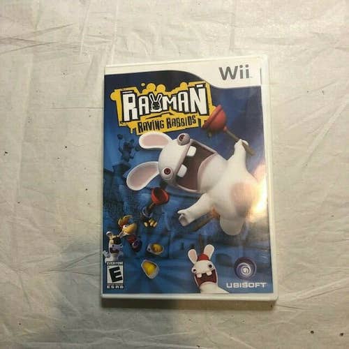 Rayman Raving Rabbids (Nintendo Wii, 2006) - Complete