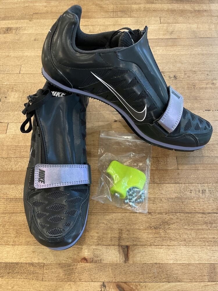 Nike Zoom LJ 4 Long Jump Track Cleats Spikes Black 415339-004 Mens 9 Womens  10.5 | SidelineSwap