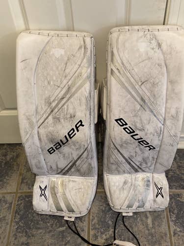Bauer 2x Vapor Goalie Leg Pads, Intermediate Small
