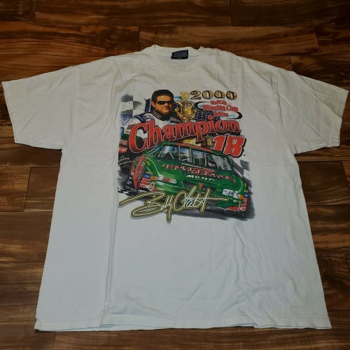 Vintage Rare 2000 Bobby Labonte Interstate Batteries Nascar Champion Shirt Sz XL